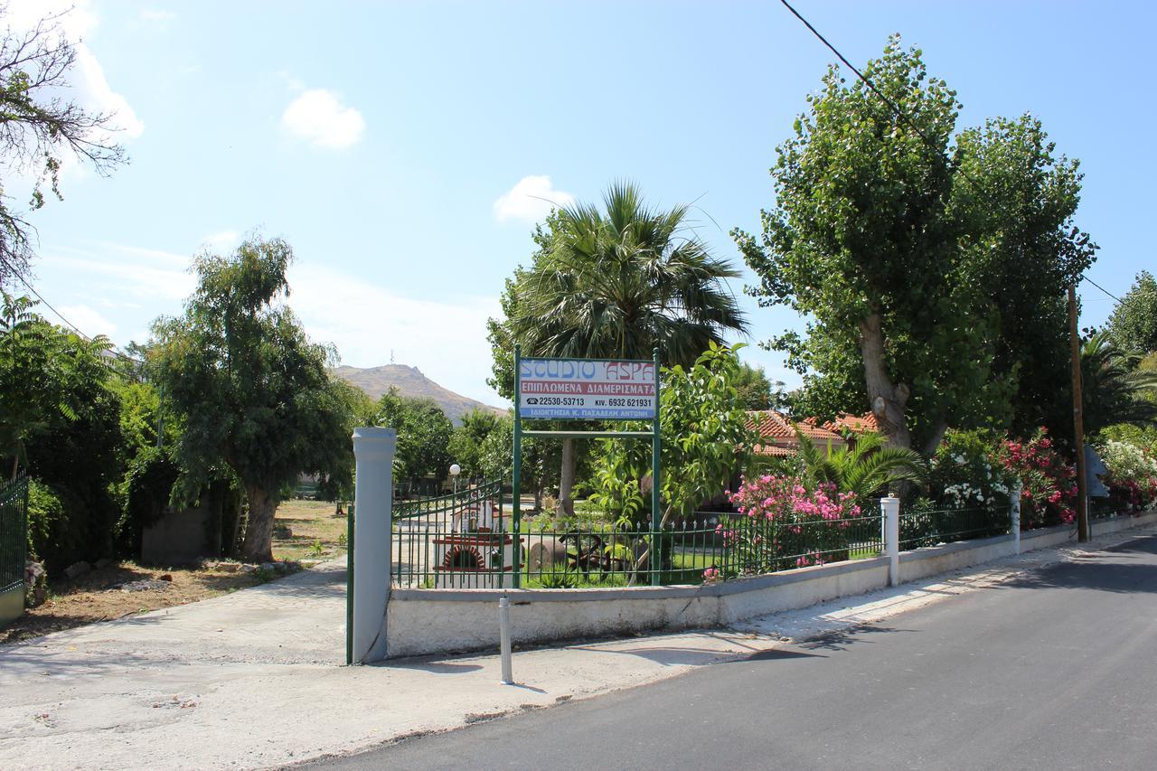 Studio Aspa Daire Skála Eresoú Dış mekan fotoğraf